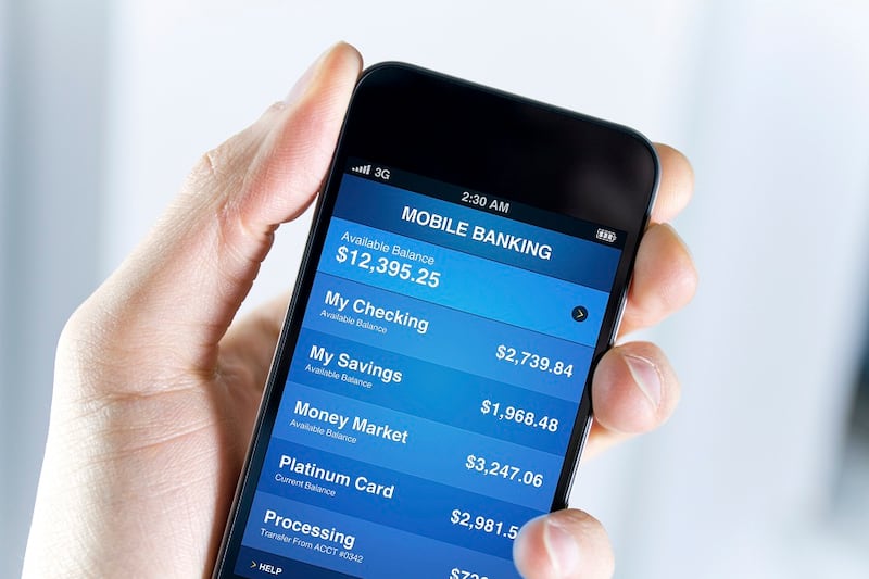 Mobile banking. Picture: ISTOCK